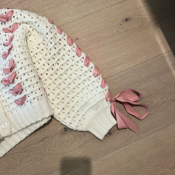 FOR LOVE AND LEMONS LAUREL CARDIGAN XXS - Picture 7 of 10